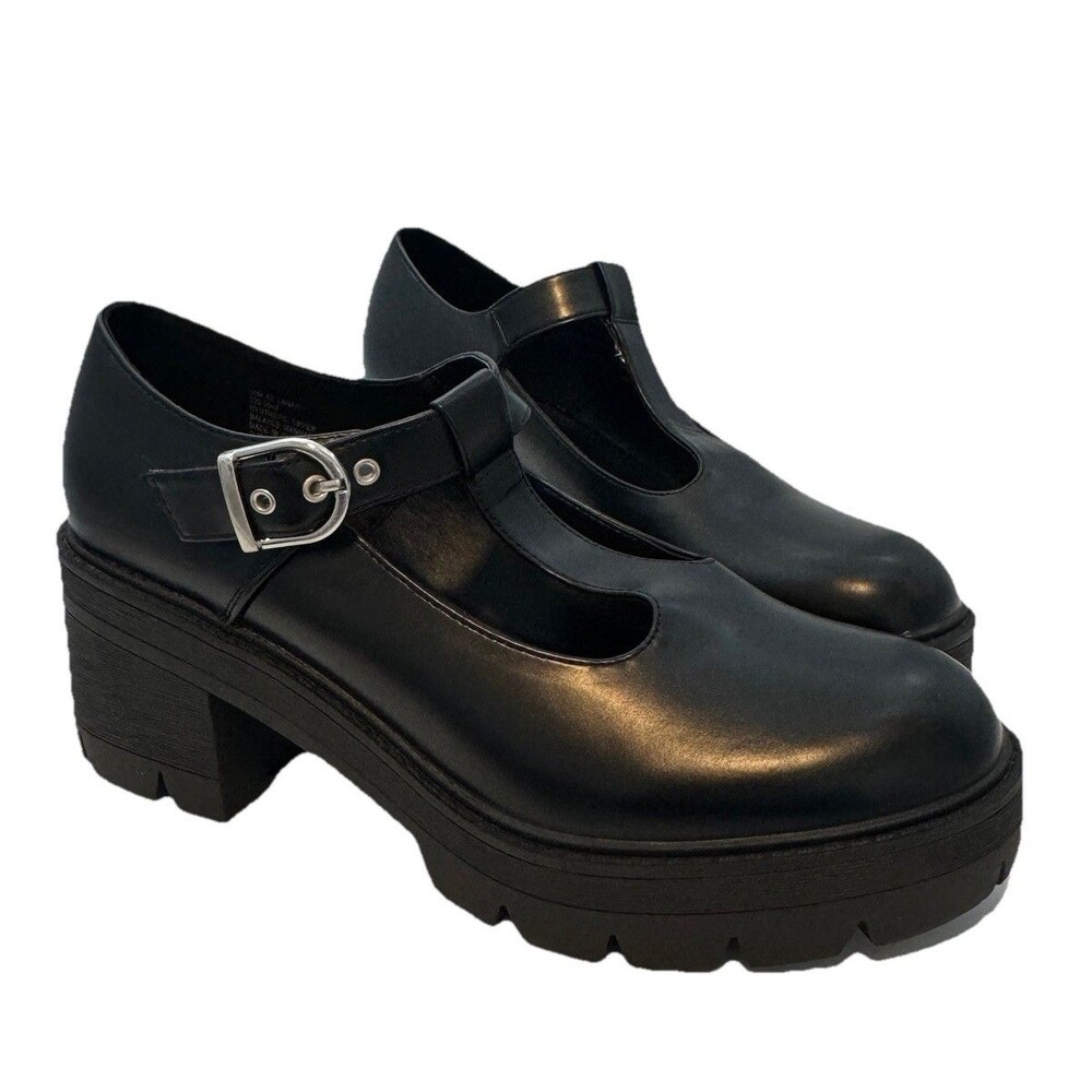 Arizona‎ Jean Co Women's 10M Shoes Y2K Mary Jane Thick Rubber Soles Grunge Core